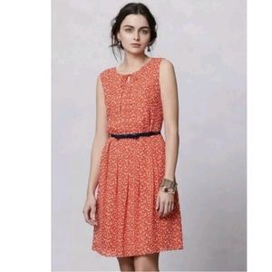 Anthropologie Hi There by Karen Walker dotted sleeveless dress